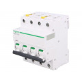 A9F05416; Circuit breaker; 400VAC; Inom: 16A; Poles: 4; DIN; Charact: D; 6kA; SCHNEIDER ELECTRIC