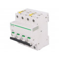 A9F05463; Circuit breaker; 400VAC; Inom: 63A; Poles: 4; DIN; Charact: D; 6kA; SCHNEIDER ELECTRIC