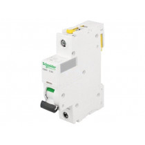 A9F07106; Circuit breaker; 230VAC; Inom: 6A; Poles: 1; DIN; Charact: C; 10kA; SCHNEIDER ELECTRIC