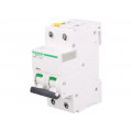 A9F07210; Circuit breaker; 400VAC; Inom: 10A; Poles: 2; DIN; Charact: C; 10kA; SCHNEIDER ELECTRIC