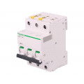 A9F07306; Circuit breaker; 400VAC; Inom: 6A; Poles: 3; DIN; Charact: C; 10kA; SCHNEIDER ELECTRIC