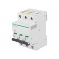 A9F07310; Circuit breaker; 400VAC; Inom: 10A; Poles: 3; DIN; Charact: C; 10kA; SCHNEIDER ELECTRIC