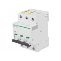A9F07310; Circuit breaker; 400VAC; Inom: 10A; Poles: 3; DIN; Charact: C; 10kA; SCHNEIDER ELECTRIC