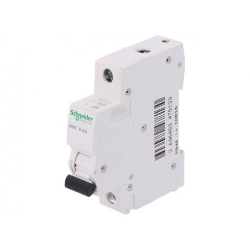 A9K01110; Circuit breaker; 230VAC; 10A; Poles: 1; DIN; Charact: B; SCHNEIDER ELECTRIC