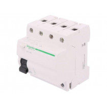A9Z01440; RCD breaker; Inom: 40A; Ires: 30mA; Poles: 4; 400V; Mounting: DIN; SCHNEIDER ELECTRIC