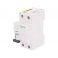 A9Z21225; RCD breaker; Inom: 25A; Ires: 30mA; Poles: 2; 400V; Mounting: DIN; SCHNEIDER ELECTRIC