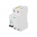 A9Z21263; RCD breaker; Inom: 63A; Ires: 30mA; Poles: 2; 400V; Mounting: DIN; SCHNEIDER ELECTRIC