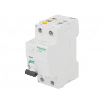 A9Z21263; RCD breaker; Inom: 63A; Ires: 30mA; Poles: 2; 400V; Mounting: DIN; SCHNEIDER ELECTRIC