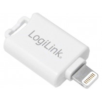 AA0089; Card reader: memory; SD Micro; Apple Lightning plug; Read: 30MB/s; LOGILINK AA0089; Card reader: memory; SD Micro; Apple Lightning plug; Read: 30MB/s; LOGILINK