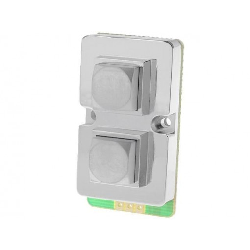 AK-102-B-SSS-WP-MM; Keypad; No.of butt: 2; metal; Mech.durability: 1000000cycles; 1.5N; ACCORD