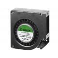 AB1123HBT-GN; Fan: AC; blower; 115VAC; 120x120x37mm; 34m3/h; 48dBA; ball bearing; SUNON
