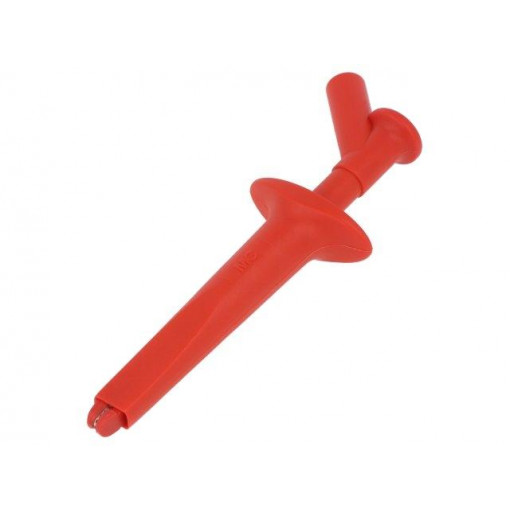 66.9474-22; Clip-on probe; crocodile; 16A; 1kVDC; red; 4mm; STÄUBLI