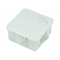 00808; Enclosure: junction box; X: 65mm; Y: 65mm; Z: 32mm; wall mount; IP44; ABB 00808; Enclosure: junction box; X: 65mm; Y: 65mm; Z: 32mm; wall mount; IP44; ABB