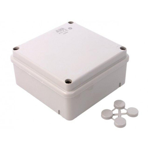 00846; Enclosure: multipurpose; X: 100mm; Y: 100mm; Z: 50mm; grey; IP65; ABB