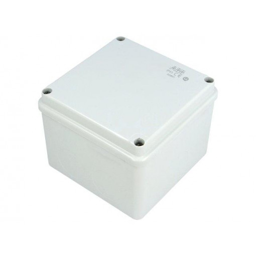 00851; Enclosure: multipurpose; X: 100mm; Y: 100mm; Z: 80mm; grey; IP65; ABB 00851; Enclosure: multipurpose; X: 100mm; Y: 100mm; Z: 80mm; grey; IP65; ABB