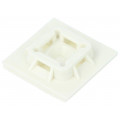 ABM100-A-C; Screw down self-adhesive holder; polyamide; white; Ht: 5.1mm; PANDUIT ABM100-A-C; Screw down self-adhesive holder; polyamide; white; Ht: 5.1mm; PANDUIT