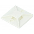 ABM2S-A-C; Screw down self-adhesive holder; ABS; white; Ht: 4.2mm; L: 25.4mm; PANDUIT ABM2S-A-C; Screw down self-adhesive holder; ABS; white; Ht: 4.2mm; L: 25.4mm; PANDUIT