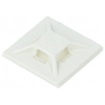 ABMM-A-C; Self-adhesive cable holder; ABS; white; Tie width: 2.5÷3.7mm; PANDUIT ABMM-A-C; Self-adhesive cable holder; ABS; white; Tie width: 2.5÷3.7mm; PANDUIT