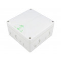 81081001; Enclosure: junction box; X: 140mm; Y: 140mm; Z: 79mm; polystyrene; SPELSBERG 81081001; Enclosure: junction box; X: 140mm; Y: 140mm; Z: 79mm; polystyrene; SPELSBERG