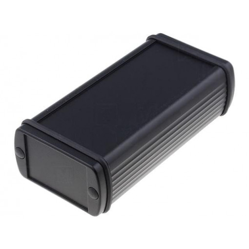 84060100 MT7; Enclosure: with panel; ALUBOS; X: 57mm; Y: 100mm; Z: 32mm; aluminium; BOPLA