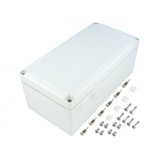 ABQ3 122410; Enclosure: multipurpose; X: 124mm; Y: 244mm; Z: 97mm; EURONORD 3; ABS; FIBOX