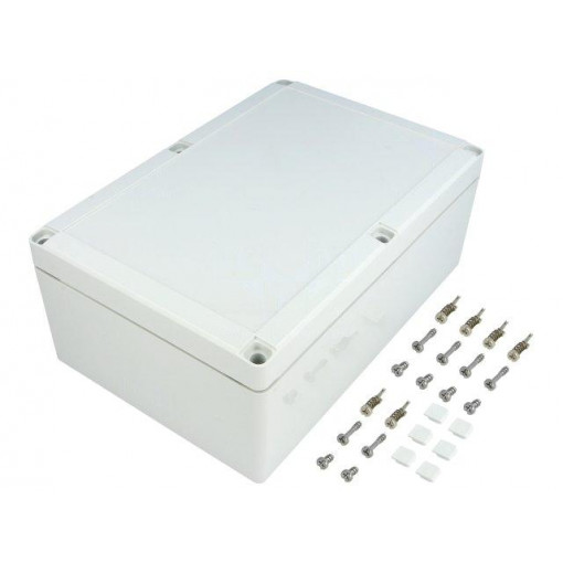 ABQ3 162409; Enclosure: multipurpose; X: 164mm; Y: 244mm; Z: 95mm; EURONORD 3; ABS; FIBOX