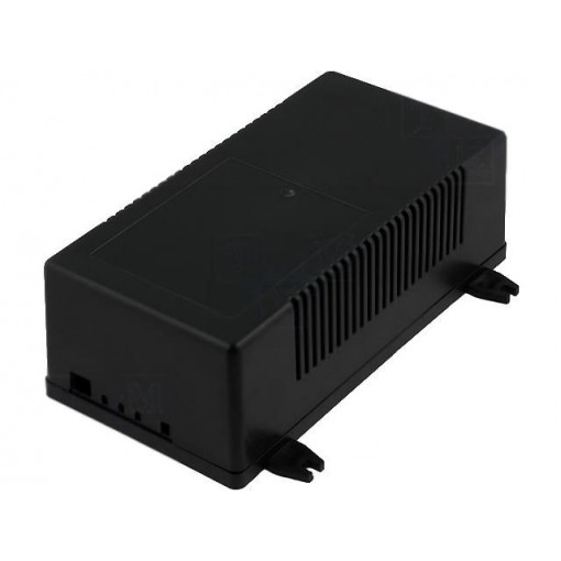 KM-107 BK; Enclosure: for power supplies; X: 112mm; Y: 222mm; Z: 72mm; ABS; MASZCZYK KM-107 BK; Enclosure: for power supplies; X: 112mm; Y: 222mm; Z: 72mm; ABS; MASZCZYK