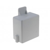 KM-18 GY; Enclosure: for alarms; X: 55mm; Y: 56mm; Z: 30mm; ABS; grey; MASZCZYK