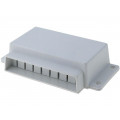 KM-28 GY; Enclosure: specialist; X: 95mm; Y: 68mm; Z: 28mm; ABS; grey; MASZCZYK