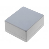 KM-2A GY; Enclosure: multipurpose; X: 42mm; Y: 48mm; Z: 22mm; ABS; grey; MASZCZYK