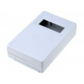 KM-33C GY; Enclosure: for devices with displays; X: 74mm; Y: 118mm; Z: 29mm; MASZCZYK