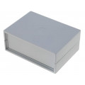 KM-35B GY; Enclosure: with panel; X: 89mm; Y: 65mm; Z: 36mm; ABS; grey; MASZCZYK