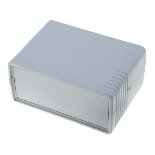 KM-42BN GY; Enclosure: with panel; X: 89mm; Y: 64mm; Z: 43mm; ABS; grey; MASZCZYK