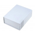 KM-42N GY; Enclosure: with panel; X: 91mm; Y: 111mm; Z: 42mm; ABS; grey; MASZCZYK