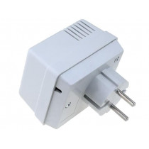 KM-48 GY; Enclosure: for power supplies; vented; X: 63mm; Y: 73mm; Z: 46mm; ABS; MASZCZYK