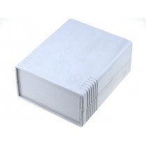 KM-48N GY; Enclosure: with panel; X: 91mm; Y: 111mm; Z: 49mm; ABS; grey; MASZCZYK