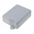 KM-53 GY; Enclosure: multipurpose; X: 90mm; Y: 115mm; Z: 37mm; ABS; grey; MASZCZYK