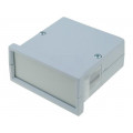 KM-61 + PC GY; Enclosure: panel; X: 72mm; Y: 72mm; Z: 36mm; ABS; grey; screwed; MASZCZYK KM-61 + PC GY; Enclosure: panel; X: 72mm; Y: 72mm; Z: 36mm; ABS; grey; screwed; MASZCZYK