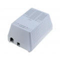 KM-67 GY; Enclosure: for power supplies; vented; X: 95mm; Y: 137mm; Z: 69mm; MASZCZYK KM-67 GY; Enclosure: for power supplies; vented; X: 95mm; Y: 137mm; Z: 69mm; MASZCZYK