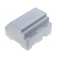KM-71 GY; Enclosure: for DIN rail mounting; Y: 91mm; X: 105mm; Z: 60mm; ABS; MASZCZYK