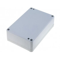KM-76 GY; Enclosure: multipurpose; X: 80mm; Y: 120mm; Z: 36mm; ABS; grey; gasket; MASZCZYK