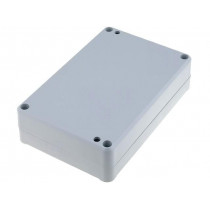 KM-77 GY; Enclosure: multipurpose; X: 80mm; Y: 120mm; Z: 31mm; ABS; grey; gasket; MASZCZYK