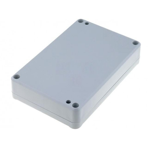 KM-78 GY; Enclosure: multipurpose; X: 80mm; Y: 120mm; Z: 27mm; ABS; grey; gasket; MASZCZYK