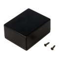 KM-82 BK; Enclosure: multipurpose; X: 55mm; Y: 68mm; Z: 32mm; ABS; black; MASZCZYK