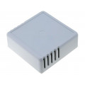 KM-84 GY; Enclosure: multipurpose; X: 70mm; Y: 70mm; Z: 28mm; vented; ABS; grey; MASZCZYK