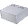 KM-85B GY; Enclosure: with panel; vented; X: 180mm; Y: 160mm; Z: 85mm; ABS; grey; MASZCZYK