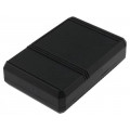 KM-88 BK; Enclosure: multipurpose; X: 89mm; Y: 129.5mm; Z: 17.5mm; ABS; black; MASZCZYK