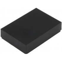 KM-97 BK; Enclosure: multipurpose; X: 33mm; Y: 47mm; Z: 10mm; ABS; black; MASZCZYK
