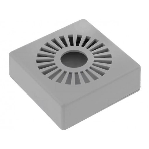 KM-99B GY; Enclosure: for alarms; X: 44mm; Y: 44mm; Z: 15mm; ABS; grey; MASZCZYK