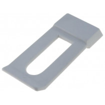 FI-17 GY; Suspension for enclosure; ABS; 60.5x28.5x5.5mm; Colour: grey; MASZCZYK FI-17 GY; Suspension for enclosure; ABS; 60.5x28.5x5.5mm; Colour: grey; MASZCZYK